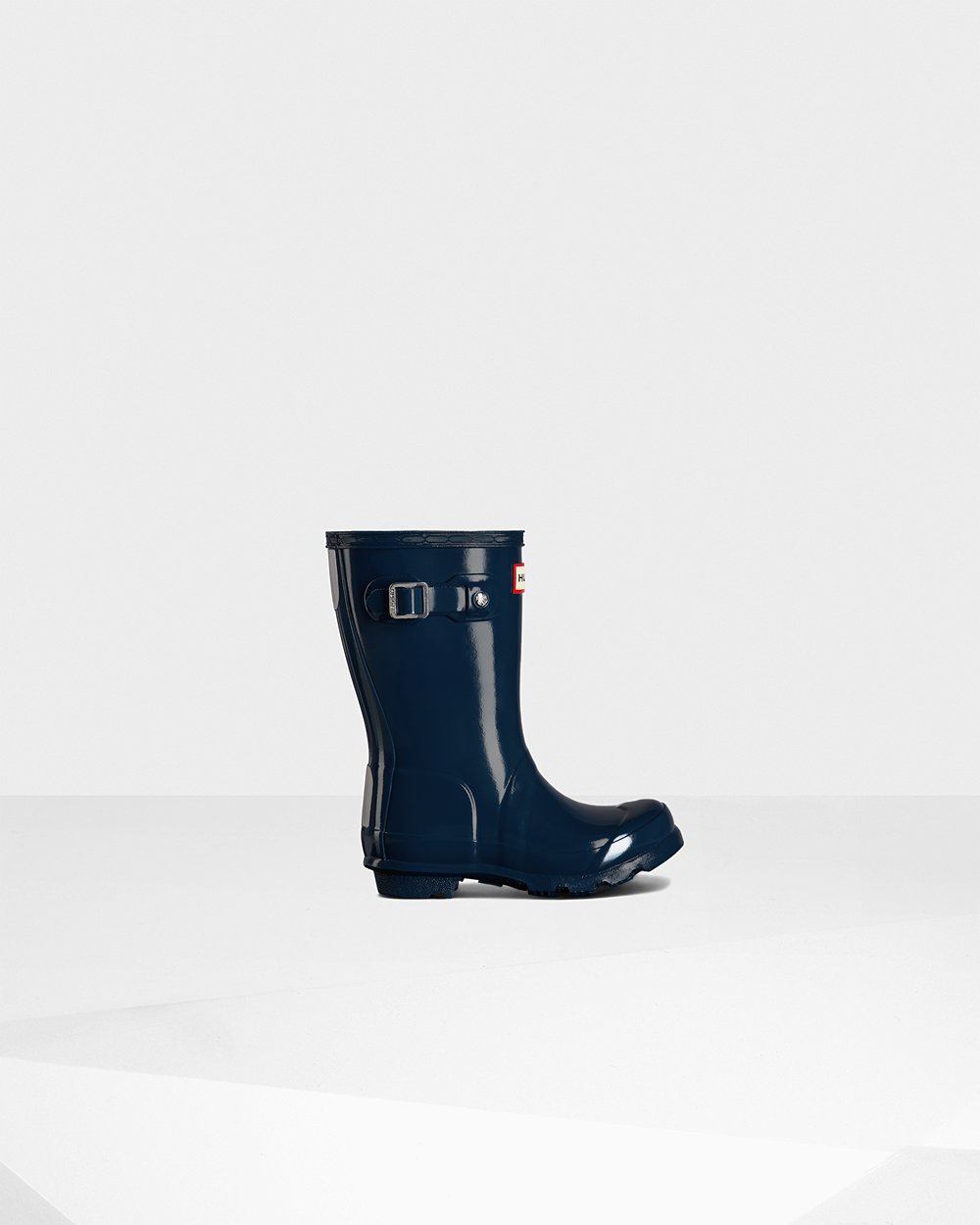 Kids Hunter Original Little Gloss - Rain Boots Navy - 1438-ECRZY